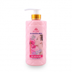 ELISE sữa tắm giữ ẩm và mềm da 650 mL (hồng)