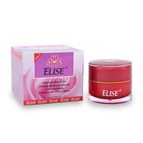ELISE kem mụn trắng da chống nắng lão hóa da 15 g