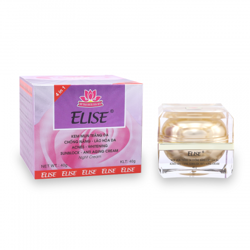 ELISE kem mụn trắng da chống nắng lão hóa da 40 g (ngày)